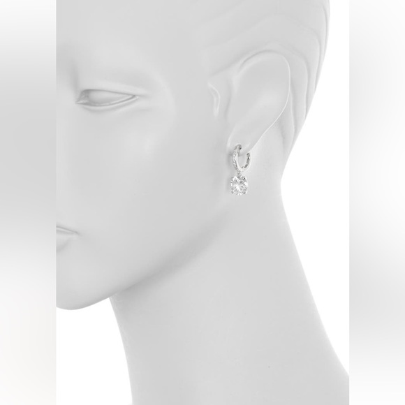 New KATE SPADE brilliant CZ earrings - Picture 2 of 4